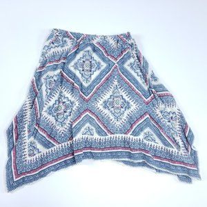 CATO Girls Small 8 Handkerchief Skirt Paisley